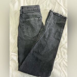 Hollister black mom jeans, size 0